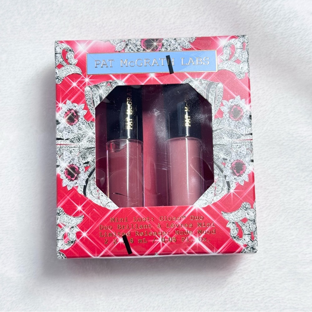 Pat McGrath Labs Mini LUST Gloss Duo Limited Release Nude Mood - New Sealed